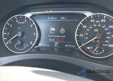 2025 Nissan Altima Sv Fwd from USA, damaged, VIN 1N4BL4DV0SN373578